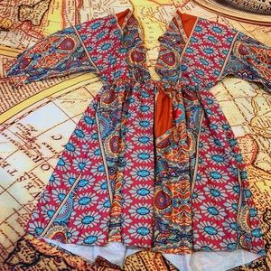 Women’s floral coverup dress